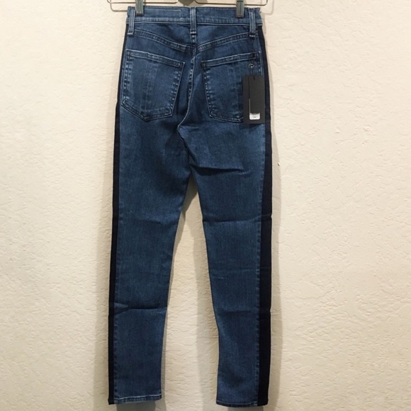 Rag & Bone Mazie Jean 23 striped skinny jeans - Picture 3 of 4